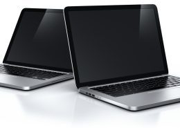 two laptops